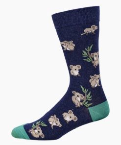 Bamboozld: Mens Koala Navy Bamboo Sock