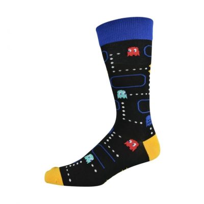  Mens Pacman Bamboo Sock