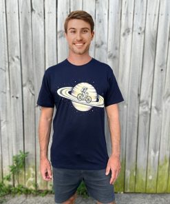 Space Ride Navy Mens Tee