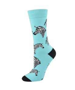 Bamboozld: Womens Zebra Bamboo Sock